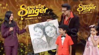 Simran ने बनाया avirbhav और Pihu का पेंटिंग  Superstar Singer Season 3