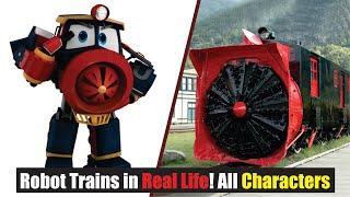 Robot Trains in Real Life - All Characters-2020