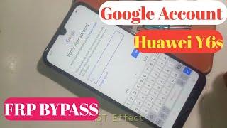 Remove Google Account Huawei Y6s FRP Bypass 2024 Google Lock Bypass