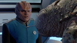 The Orville - Bortus visits porndealer scene - S02E02 Primal Urges