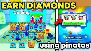 How To Earn MILLIONS OF DIAMONDS Using PINATAS in Pet Simulator 99... Roblox