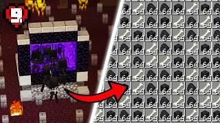 I Built This Auto Crafting Wither Skelly Farm In Ultra Hardcore Minecraft