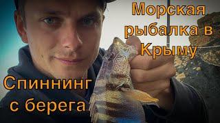 Рыбалка в Крыму. С берега 2020. Чёрное море