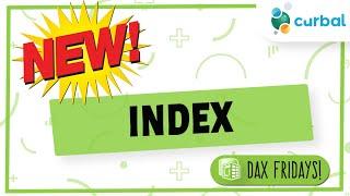 DAX Fridays #221 INDEX function