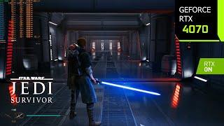 STAR WARS Jedi Survivor Patch 7  RTX 4070 4K 1440p 1080p DLSS 3.5 Frame Generation  i7 10700F