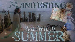 Manifesting a SEA WITCH Summer ‍️ Magic Potions Intentions & Oceans ‍️️