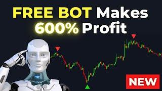 FREE Artificial Intelligence Trading Bot Makes 600% Profit  FULL TUTORIAL 