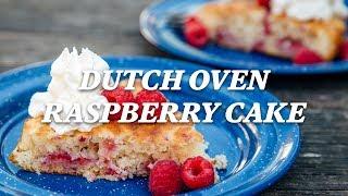 REI Camp Recipes Dutch Oven Raspberry Cake