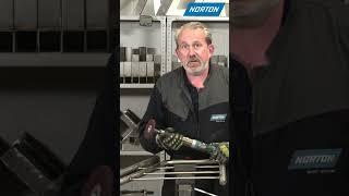 How to clean hard-to-reach stainless steel areas FAST #shorts  #metalfabrication