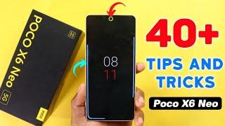 Poco X6 Neo 5G Tips and Tricks  Poco X6 Neo 40+ New Hidden Features in Hindi