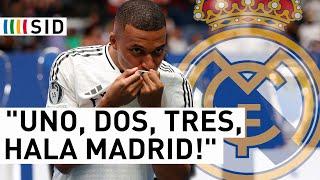 Kindheitstraum und eine Show wie CR7 Mbappe bei Real vorgestellt  SID