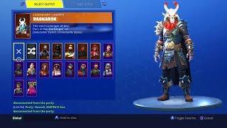 CHANGE RAGNAROK COLOR in Fortnite Battle Royale Ragnarok MAX Level