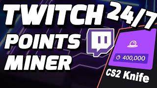 Twitch Channel Points Miner 247 with Render Updated