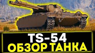  TS-54 - ОБЗОР ТАНКА ИЗ КОРОБОК 2024 МИР ТАНКОВ