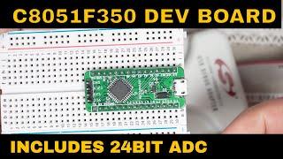 My C8051F350 24bit ADC Development Board PCB From PCBWAY.COM