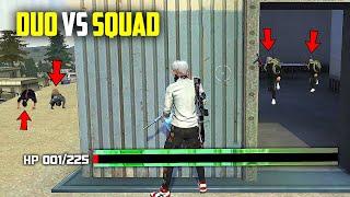 1 HP OP DUO VS SQUAD AJJUBHAI AND @DesiGamers_ BEST NEW GAMEPLAY - GARENA FREE FIRE