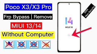 Poco x3x3 pro frp bypass Without pc  Poco x3 pro remove google lock