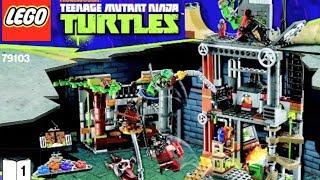 How To Build -Lego- Teenage Mutant Ninja Turtles - 79103-Instructions