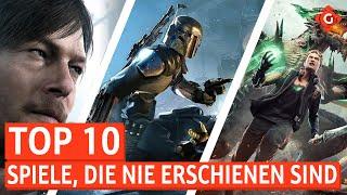 Spiele die nie erschienen sind  TOP 10