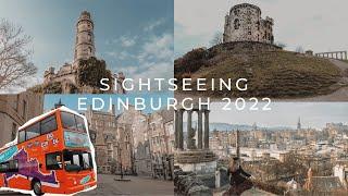 Hop on the Edinburgh tour bus with us  SIGHTSEEING EDINBURGH 2022