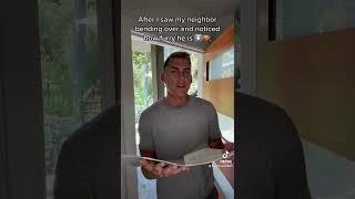 When the hot neighbor guy… #gay #funny #shorts