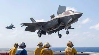 Cutting-Edge F-35B in All Its Glory - Short Takeoff  Vertical Landing