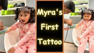 Myras First Tattoo In Goa  Goa Monsoon Trip  Part 5  Marathi Vlog 400 