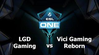 LGD vs VG-R Game 1 - ESL One Manila CN - @LyricalDota @MotPax