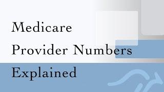Medicare Provider Numbers Explained  Working as a GP in Australia