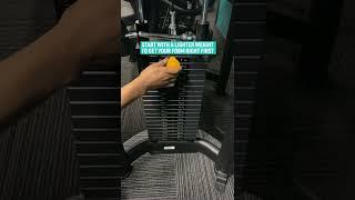 The shoulder press is a great bit of kit to work on strengthening your shoulder muscles  #PureGym