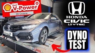 Honda Civic 1.5 VTEC 180bhp182ps Dyno Test – Bluespark Tuning Box