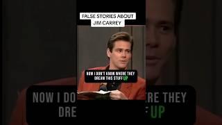 JIM CARREY Responds to FALSE STORIES #jimcarrey #youtube #shorts