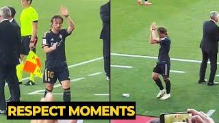 Luka Modrics reaction after get applause from Granada fans during last night game  Football News
