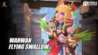 Wanwan - Flying Swallow  Double 11 Skin  Mobile Legends Gameplay