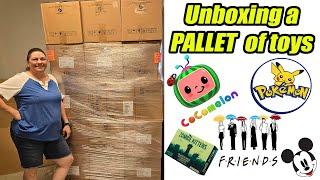 Unboxing With Lexi We unbox a pallet of toys including Coco melon Pokémon Disney Friends & more
