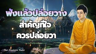 ฟังธรรมะก่อนนอน รู้ปล่อยวาง ไม่ยึดติด ฟังทุกวัน สงบที่ใจเรา ได้บุญ  Thai Dhamma Radio