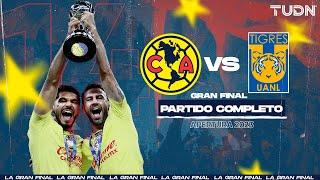  PARTIDO COMPLETO América vs Tigres   GRAN FINAL - Apertura 2023 Liga Mx  TUDN