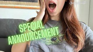 I HAVE A SPECIAL ANNOUNCEMENT  GIULIASMOUTH