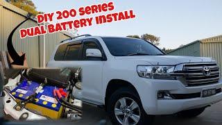 DIY REDARC DUAL BATTERY INSTALLATION from PDP  2021 LC 200 SERIES BUILD EP 2
