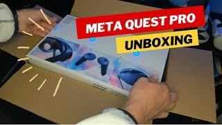 Meta Quest Pro Unboxing
