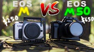 Canon EOS M RAW vs EOS M50 4K VIDEO Comparison CLOSE CALL