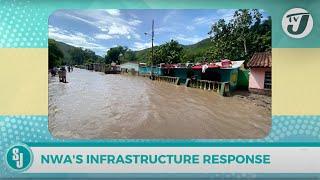 NWAs Infrastructure Response to Hurricane Beryl  TVJ Smile Jamaica
