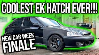 UNBELIEVABLE FIND - Type-R Swapped Honda Civic EK Hatch