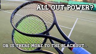 Solinco Blackout Tennis Racket  Racquet Review