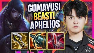 GUMAYUSI IS A BEAST WITH APHELIOS - T1 Gumayusi Plays Aphelios ADC vs Kaisa  Season 2024