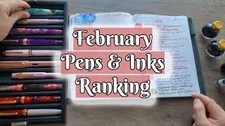 February Currently Inked Pens Ranking  Final Thoughts