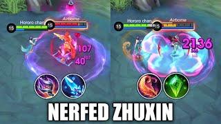 THIS IS THE NERFED ZHUXIN  NO LONGER BANNED?