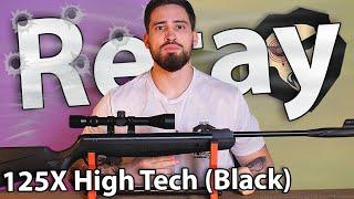 Пневматическая винтовка Retay 125X High Tech 4.5 мм Black 3 Дж видео обзор