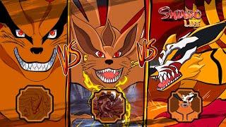 CODE Gen 1 Vs Gen 2 Vs Gen 3 KURAMA Which Is The Best? Shindo life rellgames