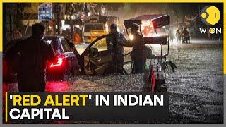 India Delhi-NCR receives heavy rainfall IMD issues red alert  World News  WION